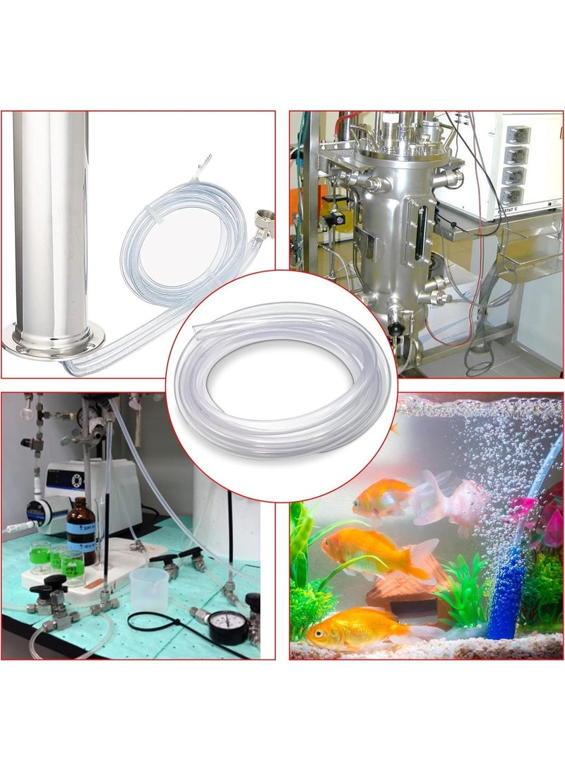 Emerald Flexible Hose Pipe – 10 Metres Clear PVC Food Grade Clear Plastic Tube for Fish Food, Engineering, Food Industry – Multipurpose PVC Pipe. - Image 5