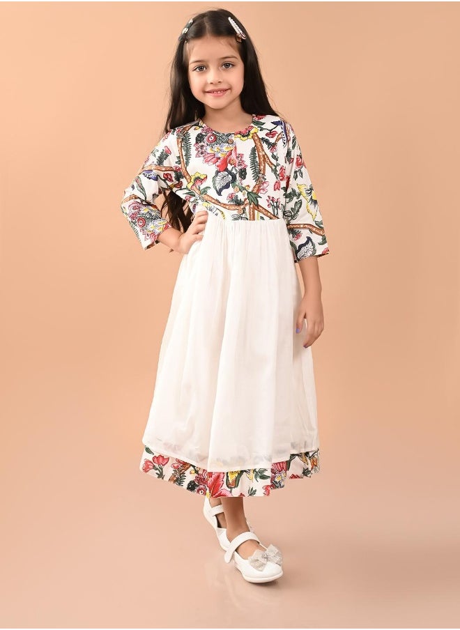 LILPICKS Printed Fit n Flare Dress  - Image 4