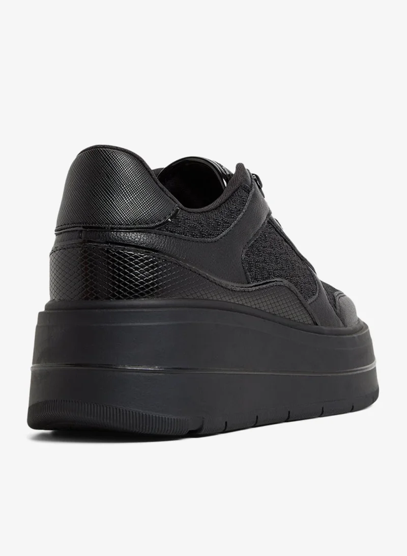 الدو WHALLIAN Lace-Up Platform Sneakers