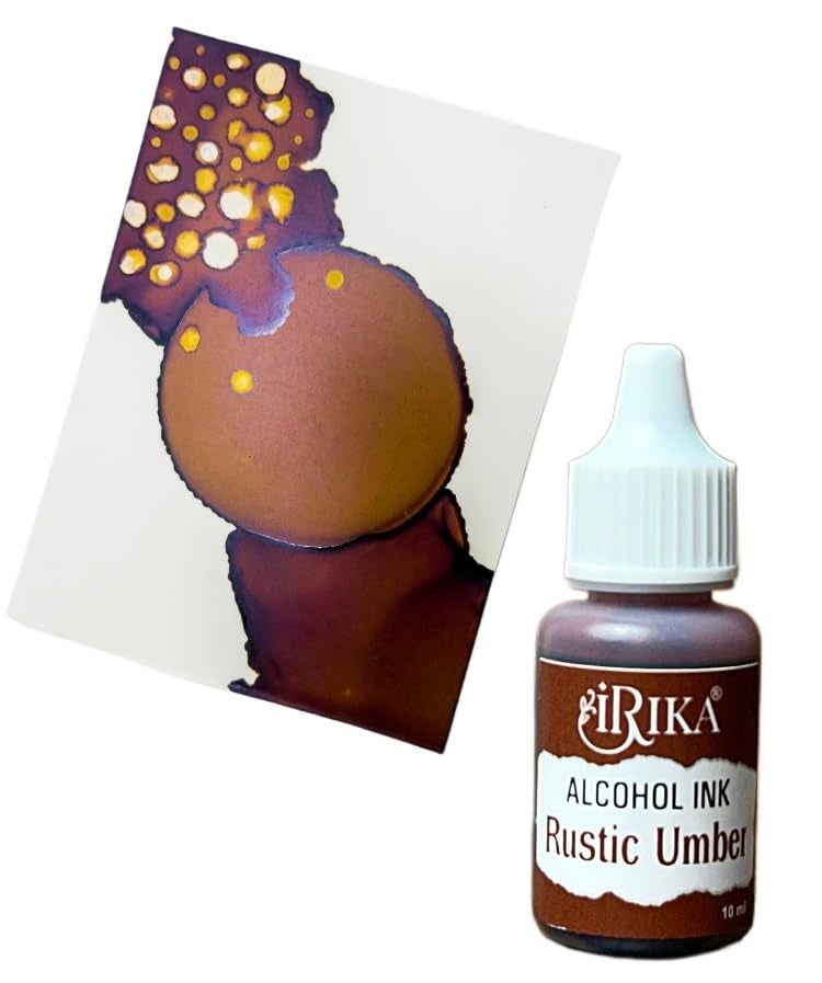 IRIKA Pack of 10 Alcohol Ink Pigments for Resin Art & Craft - Keto Version - 10ml Each, Vibrant Shades for Stunning Creations/Resin Art/Ink Pigment/Non Toxic / 10 ml Each - Image 4