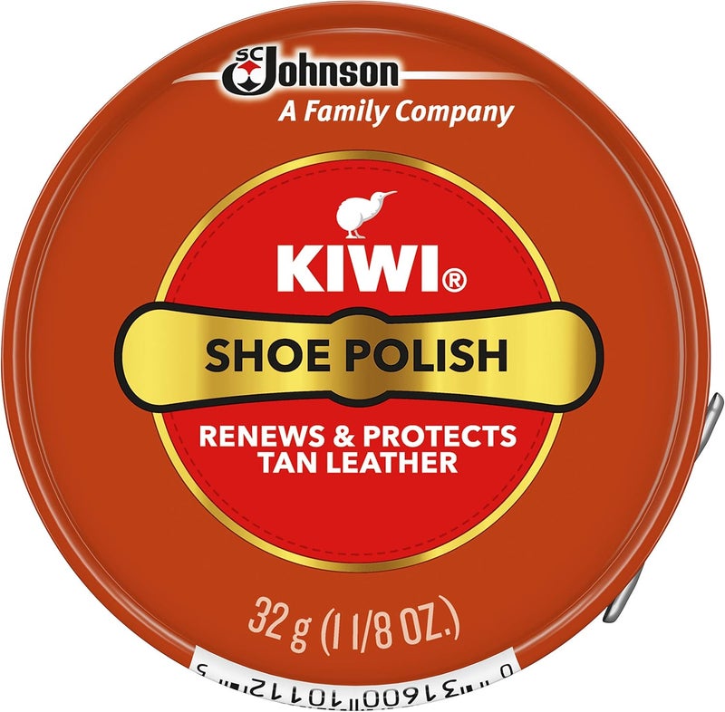 SC Johnson KIWI Shoe Polish Paste for Tan Leather - 32g - Image 1