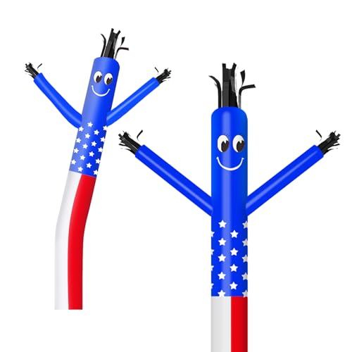 MOUNTO 20ft 18inch Fly Puppet Dancer Tube Man Fly Guy Puppet Dancer (US-Flag) - Image 1