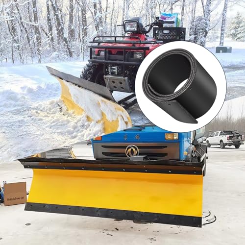MONDGE Universal 72" x 6"x 1/4" Snow Plow Blade Flap Compatible with Kolpin & Polaris ATV UTV, Rubber Deflector Edge for 48"-72" Blades, Fits Side-by-Sides, 4-Wheelers, and Snowplow Attachments - Image 5