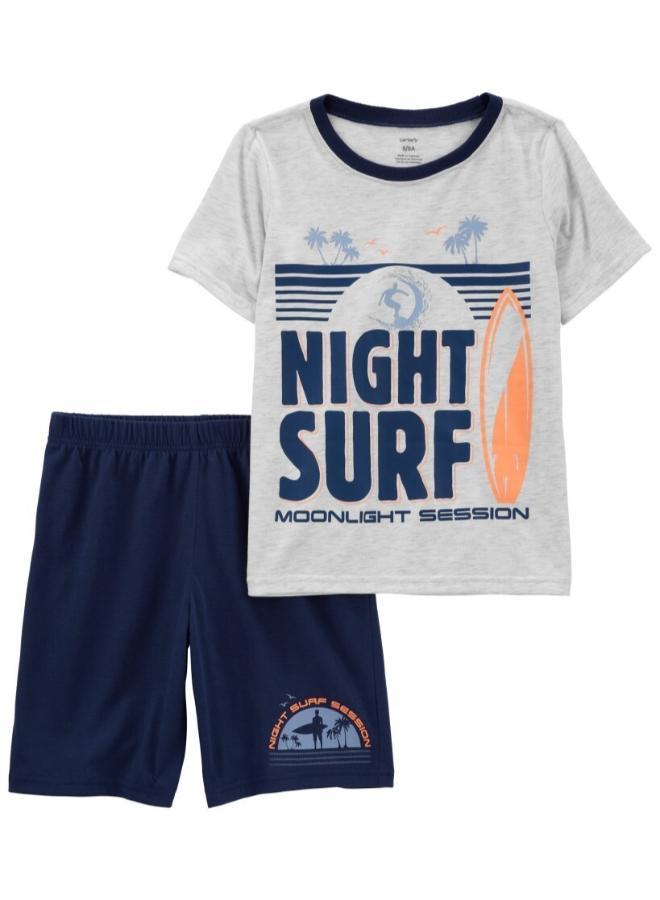 كارترز طقم قميص وشورت مطبوع للأطفال - Image 1