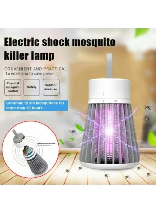 TIGER Electric Mosquito Killer Lamp Portable LED Light Trap | Safe Silent Indoor Bug Zapper for Home & Office | Chemical-Free UV Light Insect Catcher | USB Powered Mosquito Repellent Lamp | Non-Toxic Eco-Friendly Fly Trap | Low Power Consumption - Image 2