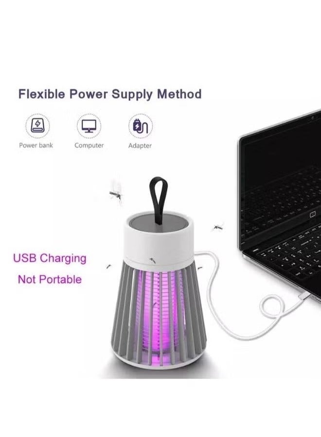 TIGER Electric Mosquito Killer Lamp Portable LED Light Trap | Safe Silent Indoor Bug Zapper for Home & Office | Chemical-Free UV Light Insect Catcher | USB Powered Mosquito Repellent Lamp | Non-Toxic Eco-Friendly Fly Trap | Low Power Consumption - Image 3