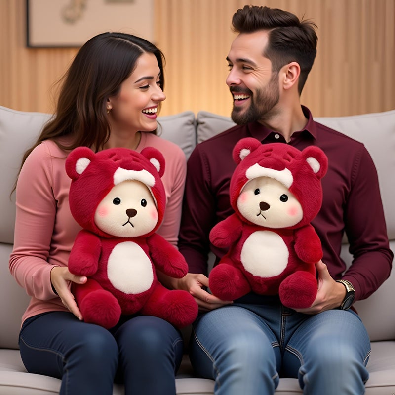Ryttir Large Teddy Bear Plush - 15.7" Extra Soft Bear Stuffed Animal Hugging Pillow with Rotund Belly,Safety Nursery Decor & Sensory Comfort,Cuddle Companion for Kids(Christmas Gender Neutral Gift) - Image 3
