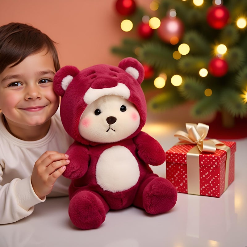 Ryttir Large Teddy Bear Plush - 15.7" Extra Soft Bear Stuffed Animal Hugging Pillow with Rotund Belly,Safety Nursery Decor & Sensory Comfort,Cuddle Companion for Kids(Christmas Gender Neutral Gift) - Image 4