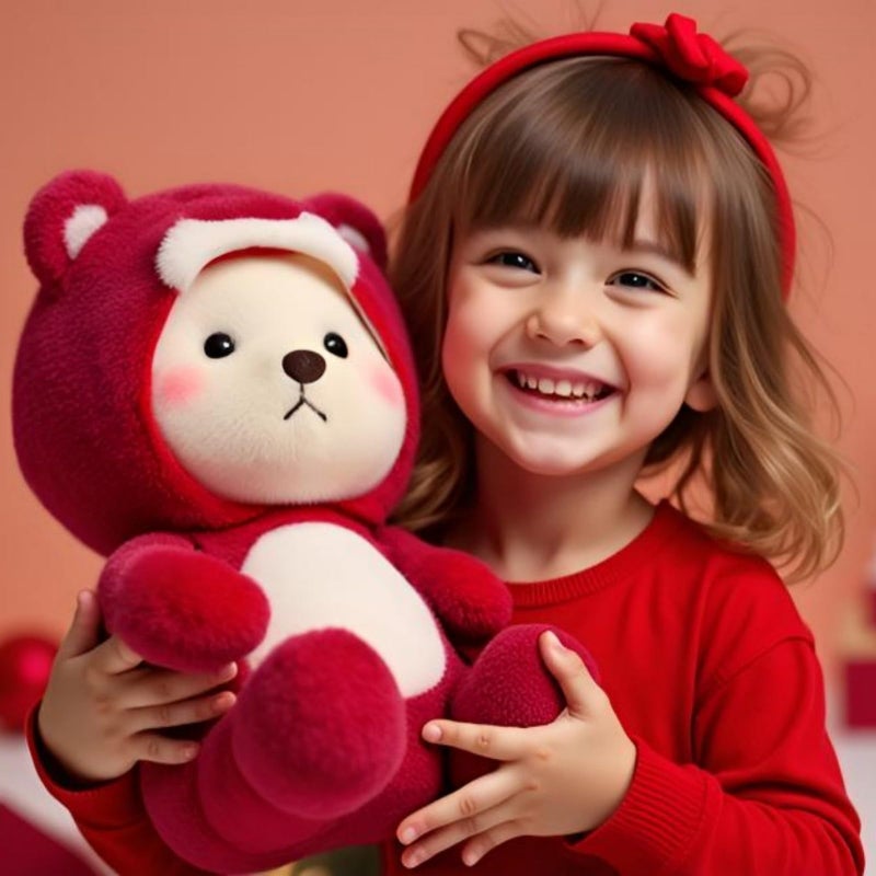 Ryttir Large Teddy Bear Plush - 15.7" Extra Soft Bear Stuffed Animal Hugging Pillow with Rotund Belly,Safety Nursery Decor & Sensory Comfort,Cuddle Companion for Kids(Christmas Gender Neutral Gift) - Image 2