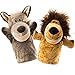 BETTERLINE Animal Hand Puppets Set for Kids Adults 125 Premium Quality Soft Plush Toys with Movable Mouths Perfect for Storytelling Teaching Preschool RolePlay Durable Vibrant Educational Puppets - Image 2