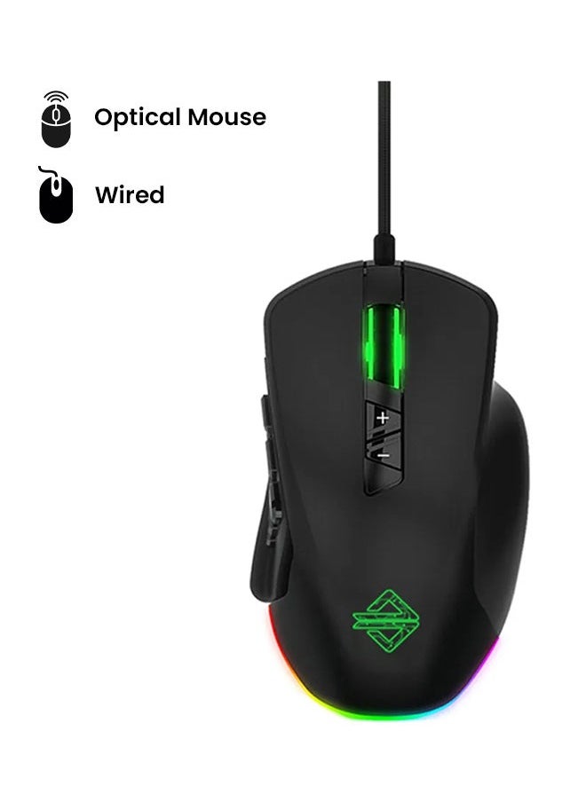NIBEMINENT GTI Modular Wired Optical Sensor Gaming Mouse  - Image 2