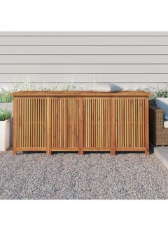 vidaxl vidaXL Garden Storage Box 175x80x75 cm Solid Wood Acacia  - Image 1