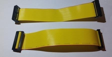 Connectors Pro 2-Pack IDC 2x13 26P 2.54mm Female Connector 20cm 7.5 Inches Yellow Flat Ribbon Cable, Double Rows 26 Pins 0.1” Pitch FC F/F (26P-20cm-2PK) - Image 4