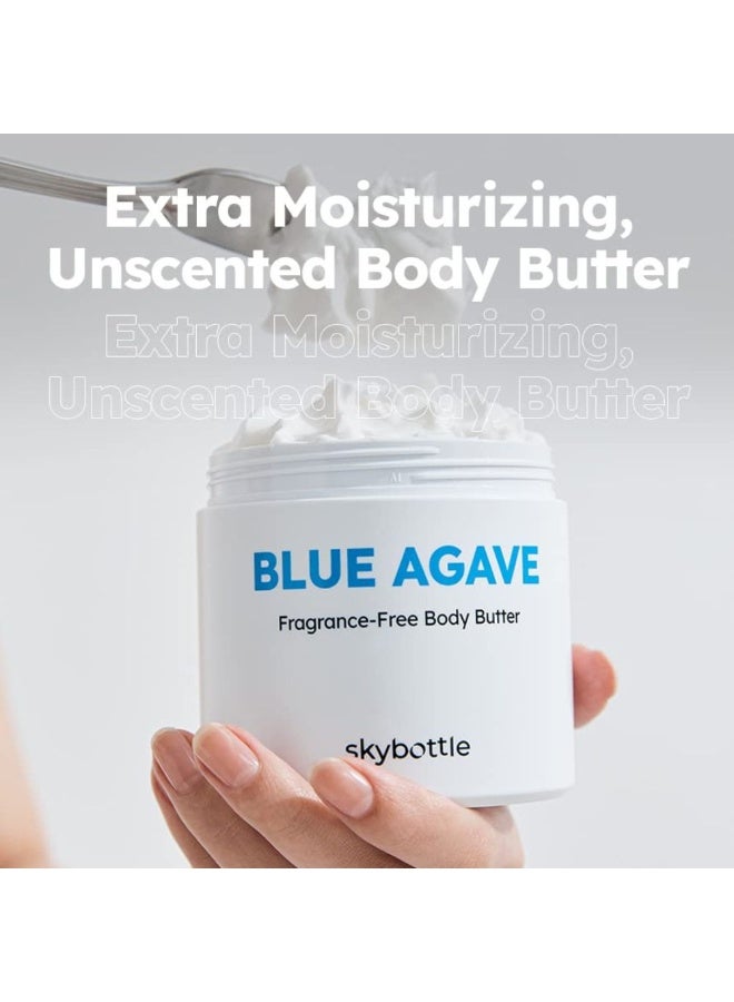 سكي بوتيل زبدة الجسم سكاي بوتل بلو أغاف الخالية من العطور 290 مل - Image 4