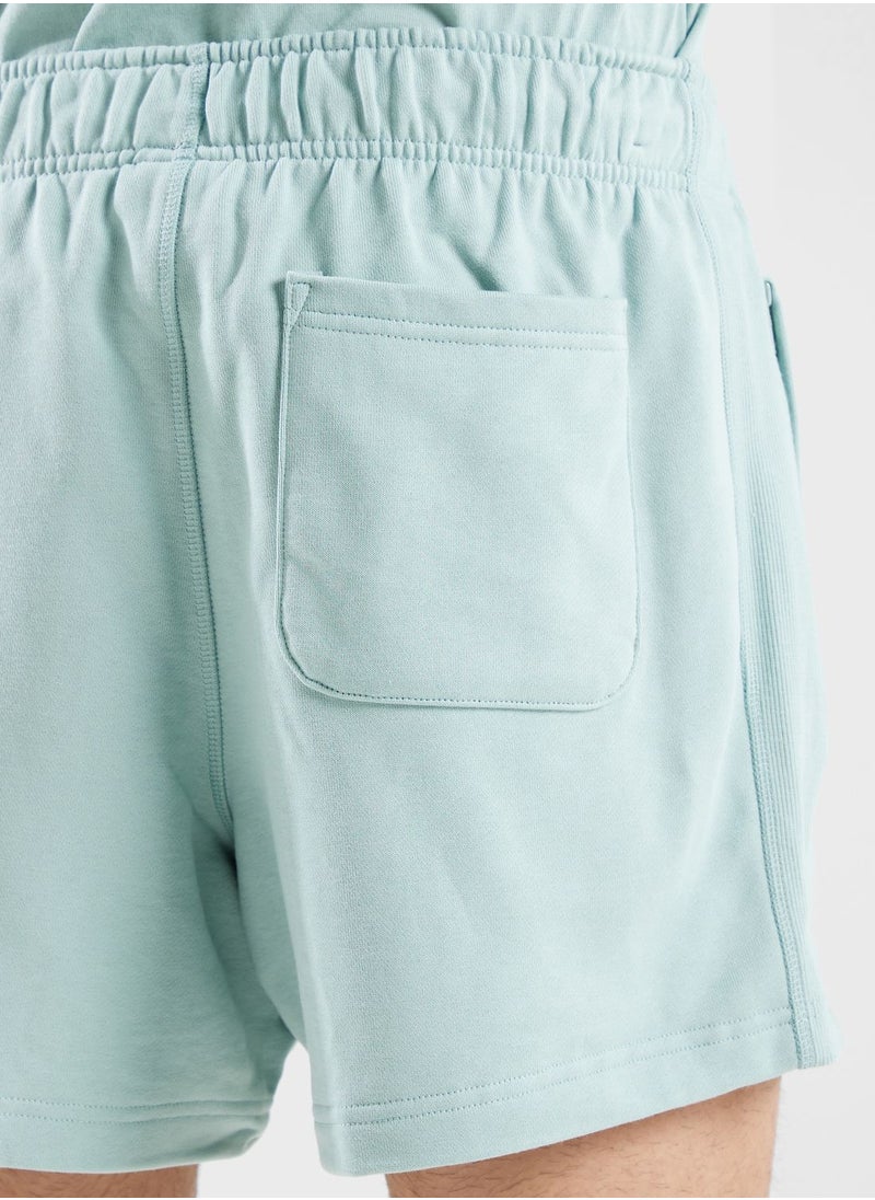 New Balance Logo French Terry Athletics Shorts  - Image 5