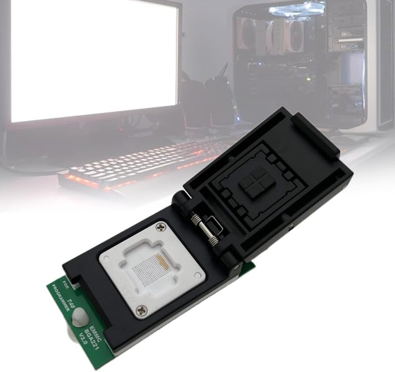 BGA221 Adapter Socket for T48 Programmer with Double Head Probes Holder - Image 3