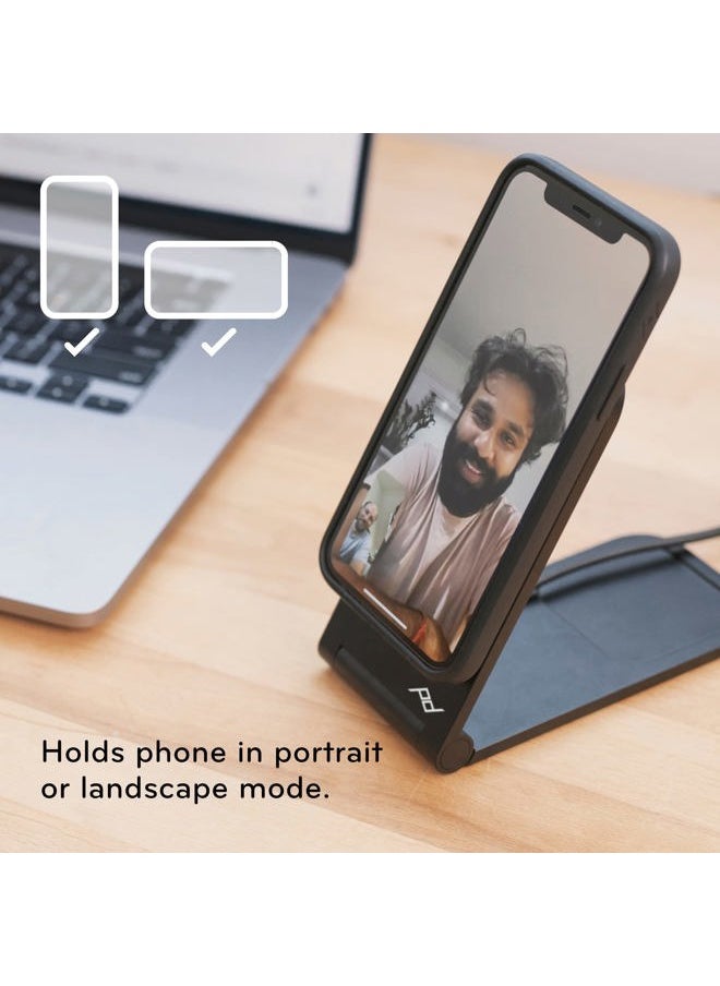 Peak Design - Mobile Wireless Charging Stand - Black - Image 1