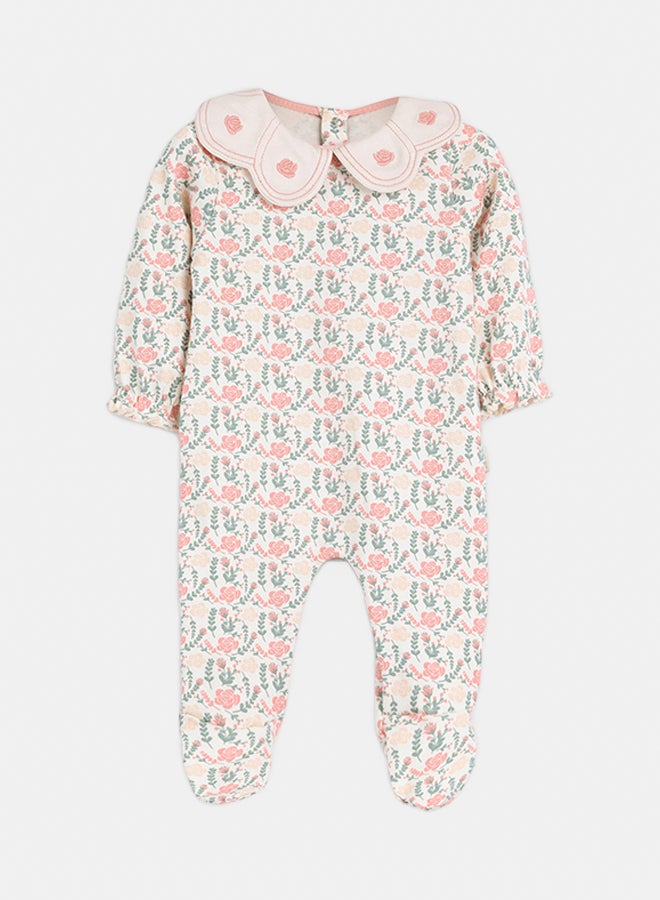 Baby Girls Interlock Jumpsuit