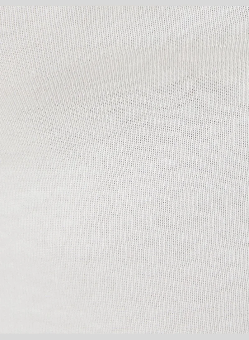 KOTON Printed Crop T-Shirt