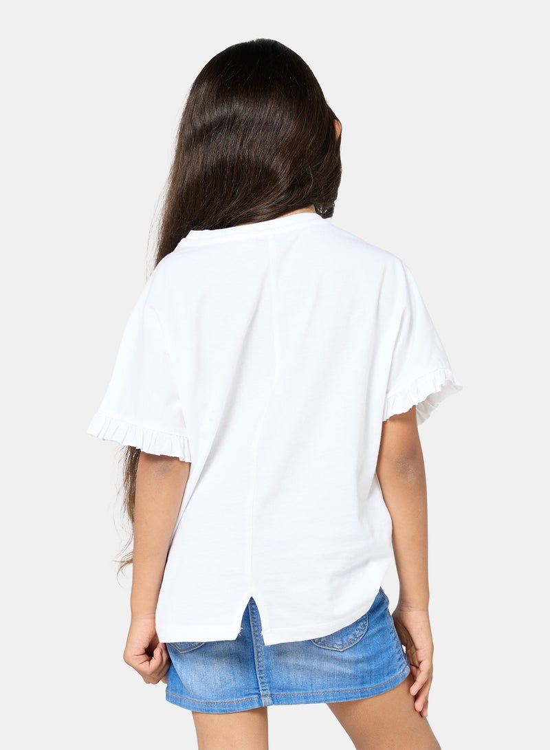 Panco Baby Girls FAIRY TALE T-Shirt - Image 2