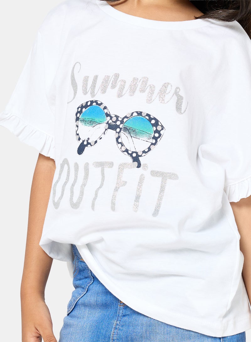 Panco Baby Girls FAIRY TALE T-Shirt - Image 3