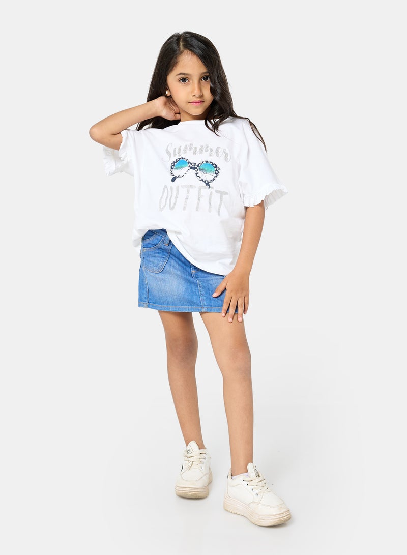 Panco Baby Girls FAIRY TALE T-Shirt - Image 4