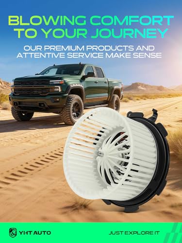 YHTAUTO AC Heater Blower Motor wFan Cage Assembly Replacement for MercedesBenz Sprinter 2500 3500 20102018 Dodge Sprinter 2500 3500 20072009 - Image 3