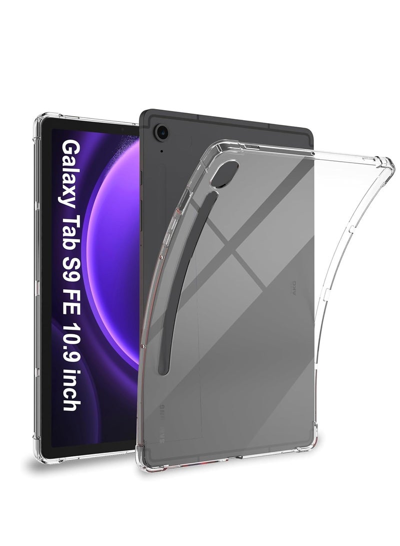 Transparent Back Cover for Samsung Galaxy Tab S9 FE 10.9 inch Case - Image 1
