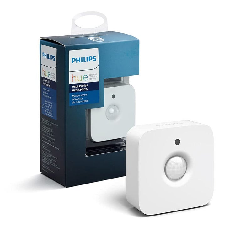 Philips Hue Indoor Motion Sensor for Smart Lights (Requires Hue Hub, Installation-Free, Smart Home, Exclusively for Philips Hue Smart Bulbs) - Image 1