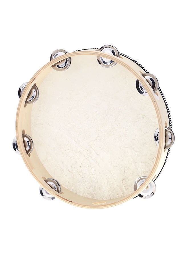 Loquat Hand Held Tambourine 28 x 5cm 