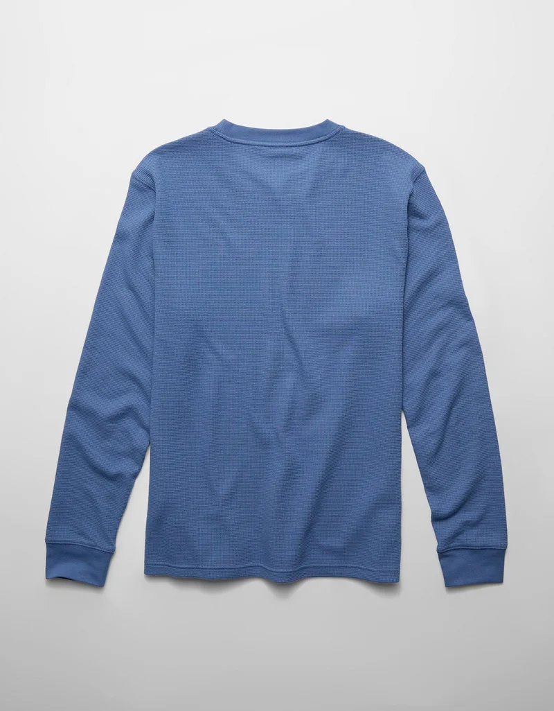 American Eagle  AE Icon Long Sleeve Thermal T-Shirt  | Best Price UAE