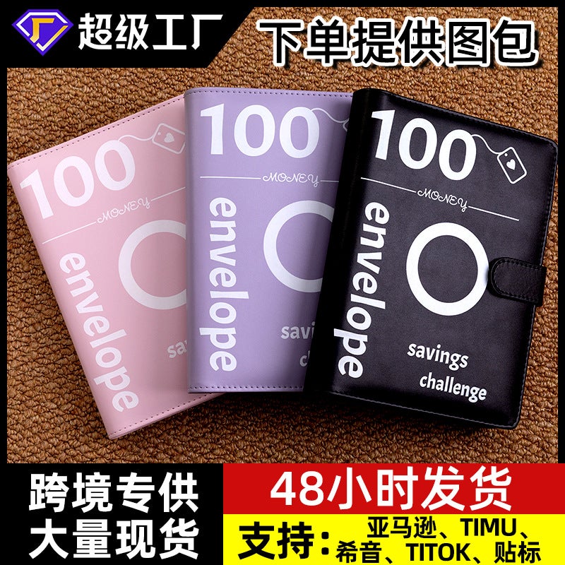 100 Days Of Couples Saving Money Saving Challenge 100 Envelope Challenge Binder Savings Book - Image 2