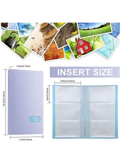 KASTWAVE Mini Photo Album, Photocard Holder for Kpop Cards, Business Card Holders Pocket with 240 Card Slots for Collecting Photos of Favorite Idols, Lovers, and Various Cards(2 Pieces)  - Image 5