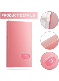 KASTWAVE Mini Photo Album, Photocard Holder for Kpop Cards, Business Card Holders Pocket with 240 Card Slots for Collecting Photos of Favorite Idols, Lovers, and Various Cards(2 Pieces)  - Image 3