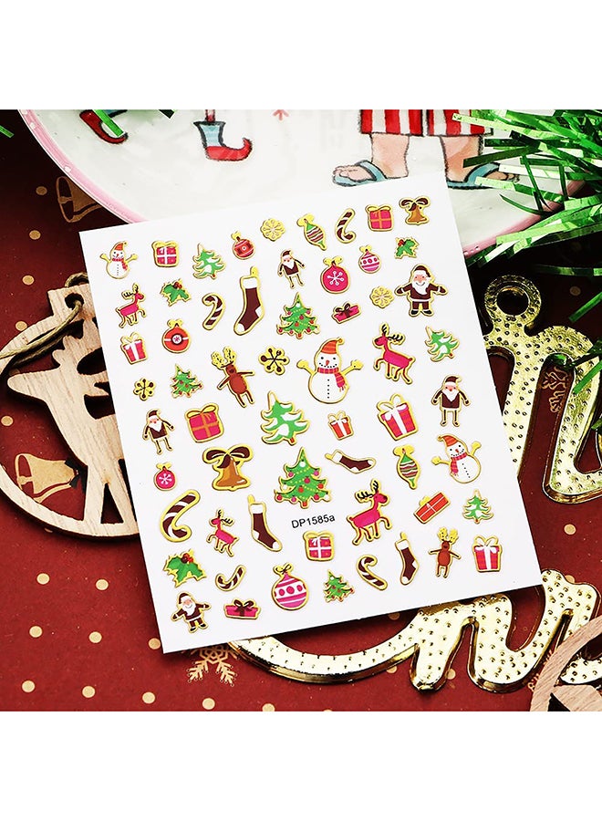 brunson ملصقات تصميم ثلاثي الأبعاد لتزيين الأظافر dp1585a - Image 4