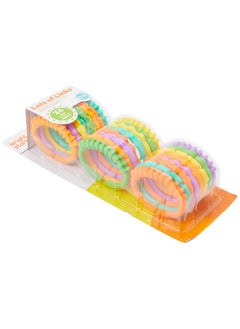 Bright Starts Bright Starts Lots of Links Rings Toys for Stroller or Carrier Seat, BPA-Free, Ages 0 Months Plus, Multicolor, 24 Count  - Image 2