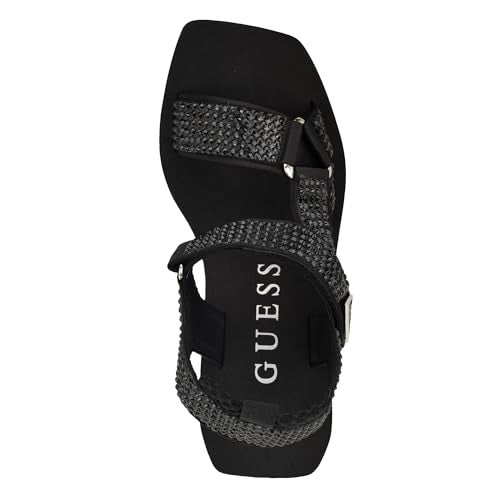 Guess Women's DAWSIN Sandal, Black 001, 10 - Image 2