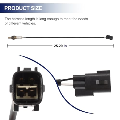JOYOMSTW O2 Oxygen Sensor Downstream for Hyundai Tucson Genesis Coupe Santa Fe Sonata 2.0L 2.4L 2009-2016, for Kia Forte5 Optima Rondo Sorento Sportage 2.0L 2.4L 2009-2016, Replace 39210-2G200 234-4238 1Pc - Image 5