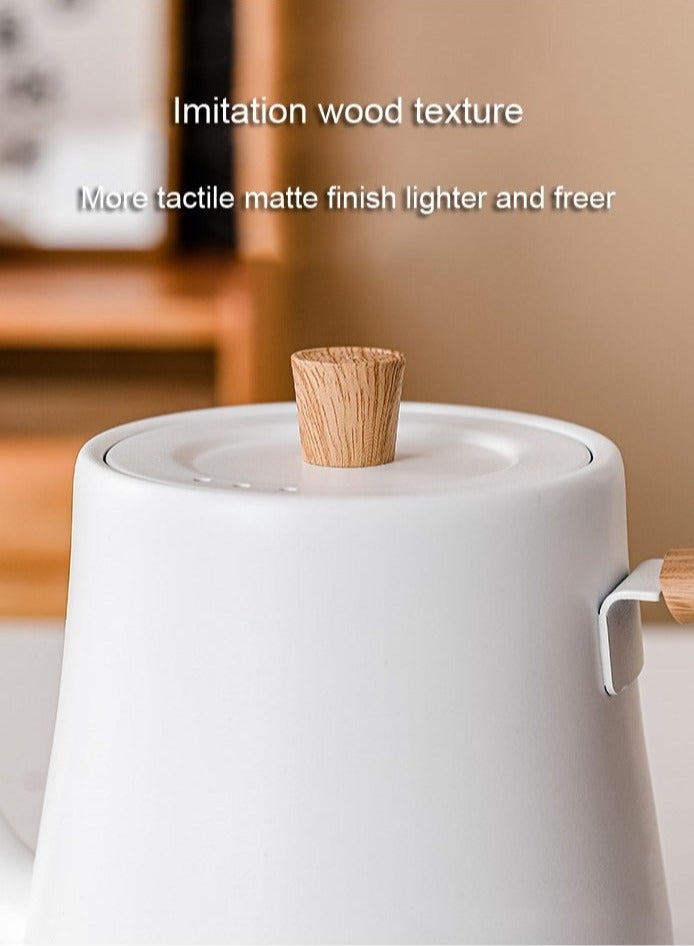 HOMESTAR Gooseneck Kettle Hand-pour Coffee Kettle 800Ml 1000W Power Stainless Steel Material Matte for Home Office Dormitory  - Image 3