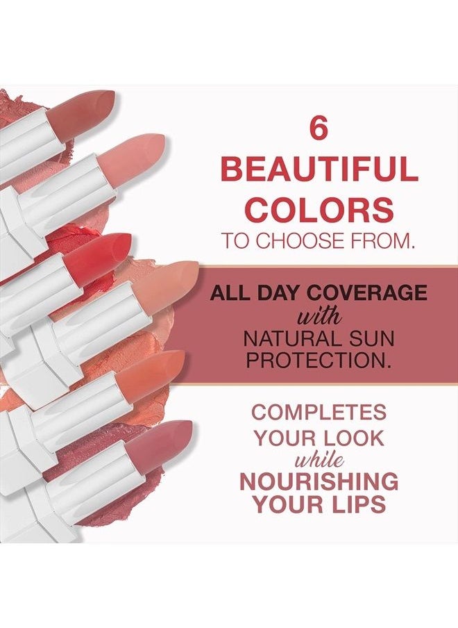 BellaPierre Matte Lipstick | Richly Pigmented Mineral Lipstick | 100% Natural Formulation | Non-Toxic, Cruelty and Paraben Free | Sun Protection | Long Lasting Nourishing Color – Pumpkin Spice  - Image 4