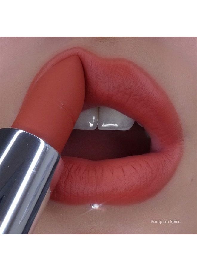 BellaPierre Matte Lipstick | Richly Pigmented Mineral Lipstick | 100% Natural Formulation | Non-Toxic, Cruelty and Paraben Free | Sun Protection | Long Lasting Nourishing Color – Pumpkin Spice  - Image 3