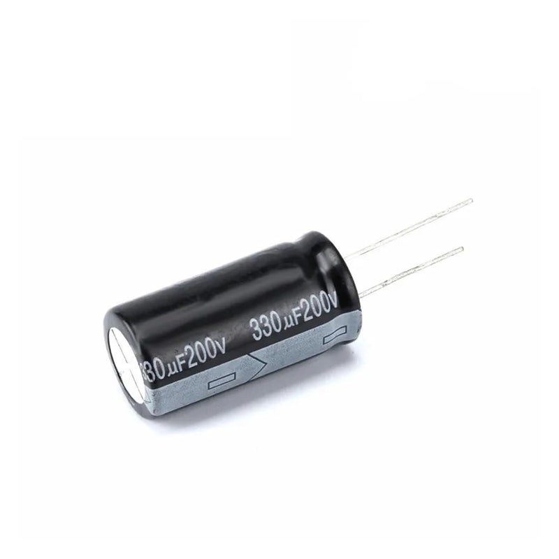 5PCS 200V 330uF Electrolytic Capacitor 18x35mm 200V 330uF - Image 1
