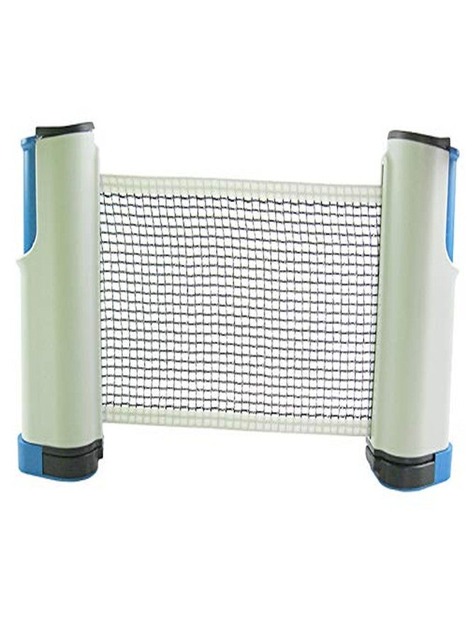 Futaba Retractable Ping Pong Portable Net Kit - Gray and Blue - Image 5