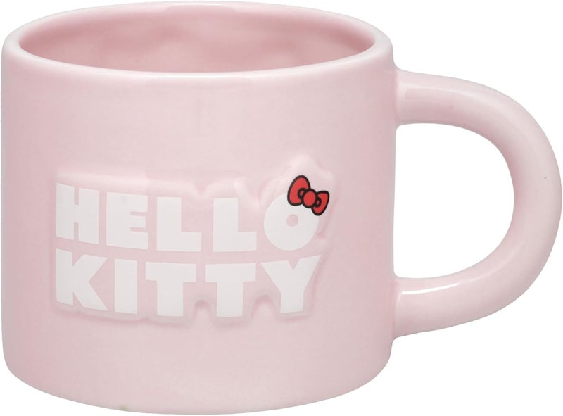 Paladone Hello Kitty Pastel Pink Mug, Officially Licensed Sanrio 400ml Large Ceramic Coffee Mug for Tea and Hot Chocolate, Kawaii Gift for Girls, Women, Teens - Image 3
