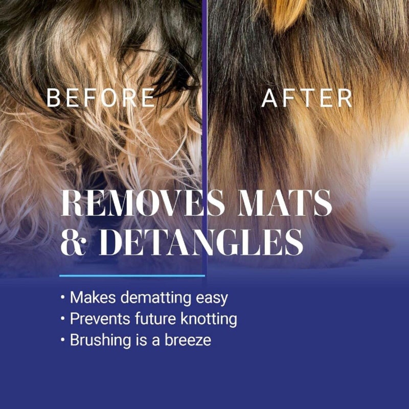 Chris Christensen Ice on Ice Detangler and Finishing Dog Spray, Groom Like a Professional, Ready to Use, Helps Brush/Comb Glide Through Coat, Conditions, No Residue, All Coat Types, Made in USA, 16 oz - Image 5