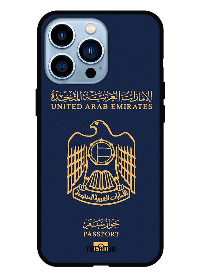 Theodor Protective Case Cover For iPhone 13 Pro Uae Passport - Image 1