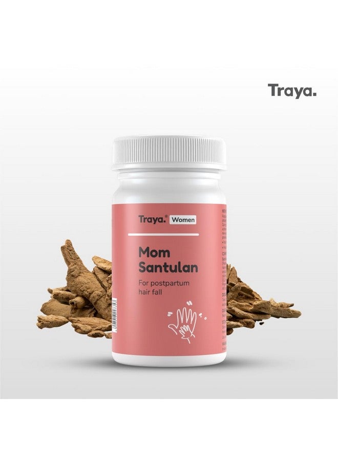 Traya Mom Santulan | Ayurvedic Multi-Vitamins to Manage Postpartum Hair Fall, Menstrual Cycles, Boosts Reproductive Health and Hair Growth | Contains Vidarikand, Lodhra & Daruharidra | 120 Tablets - Image 2