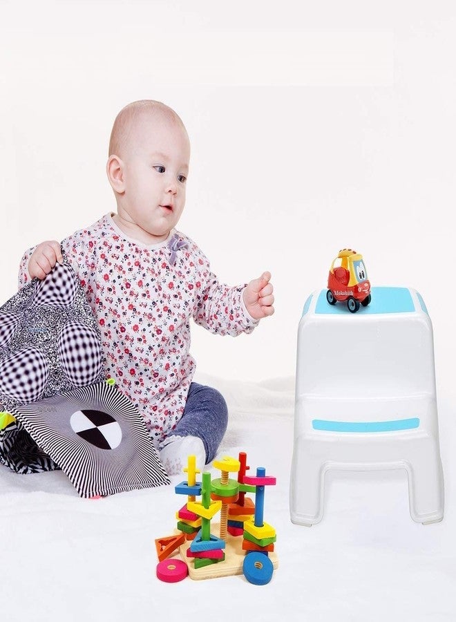 Mokshith Ladder Children's Stool 2 Step Sink Baby Bench Bathroom Anti-Slip Climb Foot Stool Plastics Step Stool 2-Step Stool Anti-Slip Toddler for Toilet Potty Bathroom Kitchen - Image 1