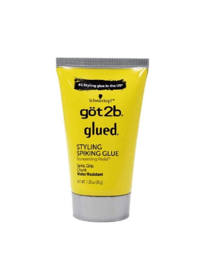 جوت تو بي صمغ جوت 2 بي المقاوم للماء لتصفيف الشعر وعمل قصة السبايكي للجنسين، 1.25 أوقية - Image 2