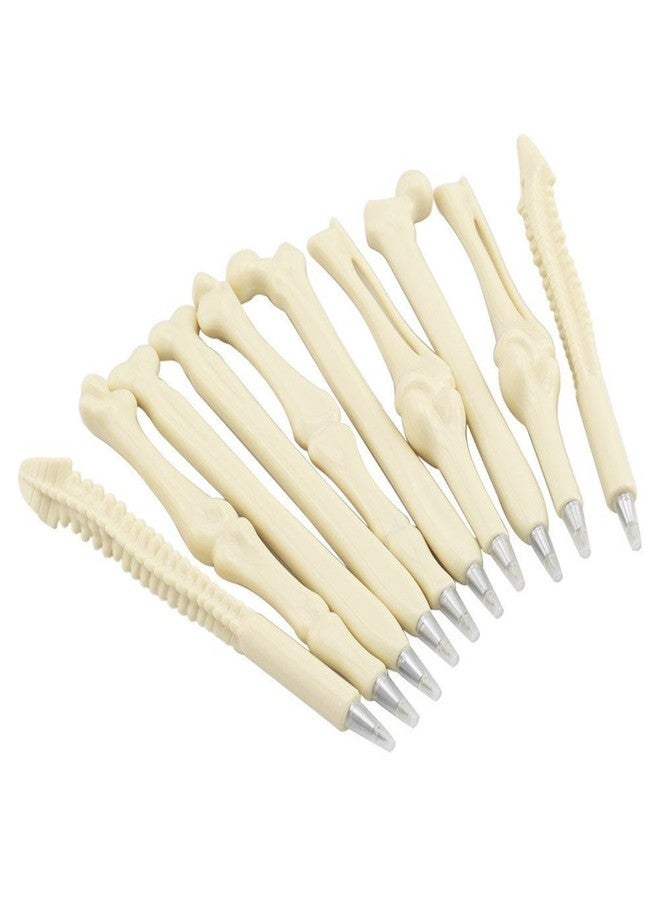 YangQian Creative Novelty Gift Pen Bone Ballpoint Pen Gel Ink Pen for Kids School, Office, Family use Pack of 20 - Image 2